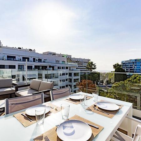 Brand New Apartment With Pool And Sea View In マルベーリャ エクステリア 写真