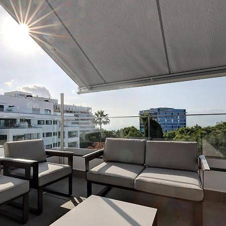Brand New Apartment With Pool And Sea View In マルベーリャ エクステリア 写真