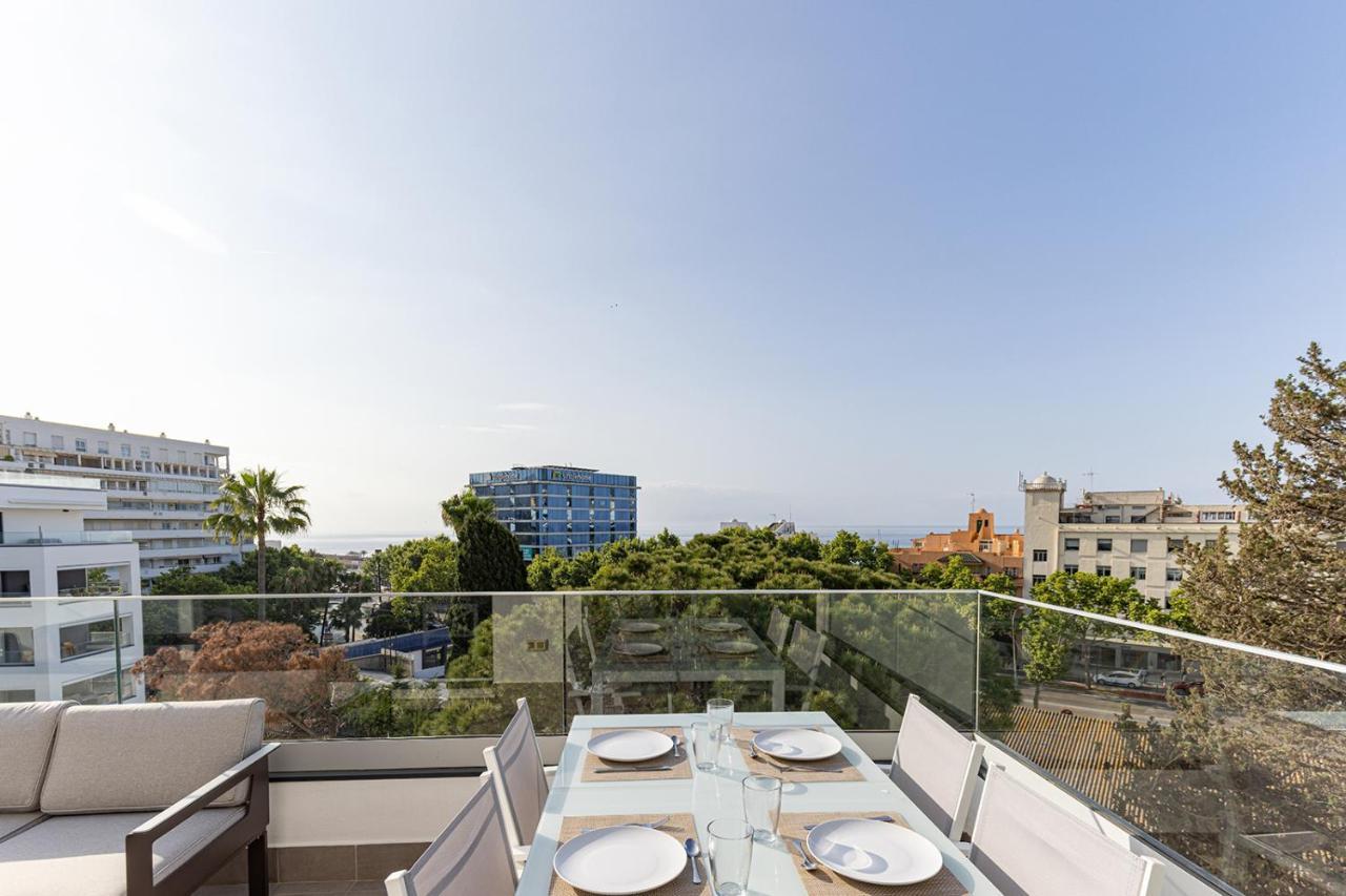 Brand New Apartment With Pool And Sea View In マルベーリャ エクステリア 写真
